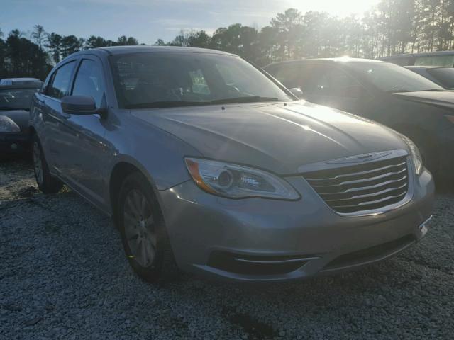 1C3CCBBB9EN131313 - 2014 CHRYSLER 200 TOURIN SILVER photo 1