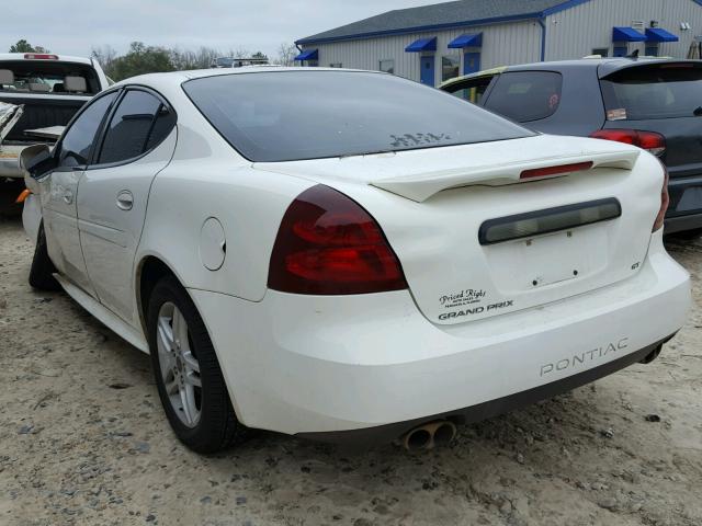 2G2WR554661268092 - 2006 PONTIAC GRAND PRIX WHITE photo 3