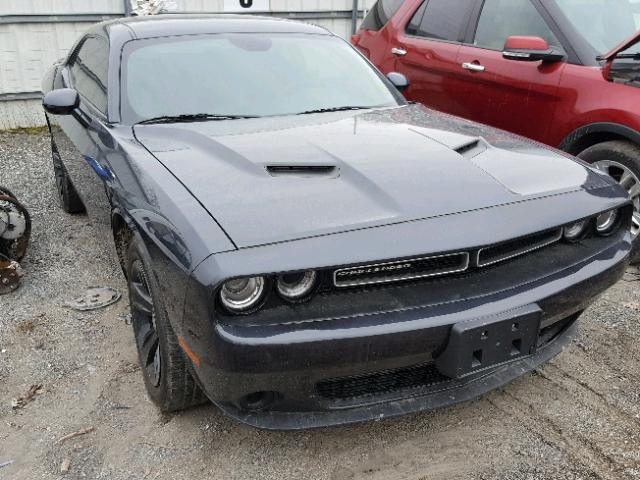 2C3CDZAG6GH285038 - 2016 DODGE CHALLENGER BLACK photo 1