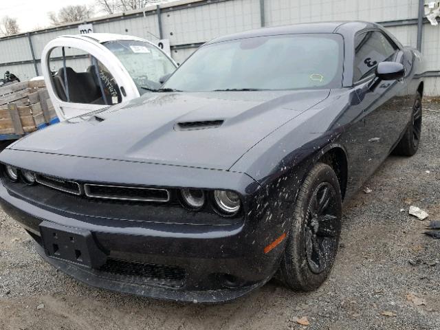 2C3CDZAG6GH285038 - 2016 DODGE CHALLENGER BLACK photo 2