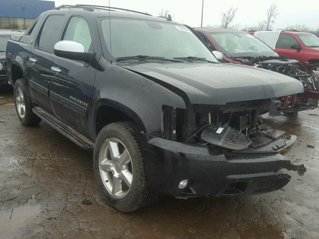 3GNTKFE73DG301659 - 2013 CHEVROLET AVALANCHE BLACK photo 1