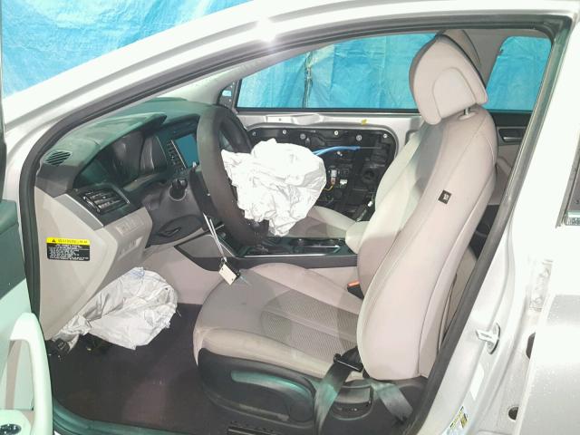 5NPE24AF2GH295805 - 2016 HYUNDAI SONATA SE SILVER photo 5