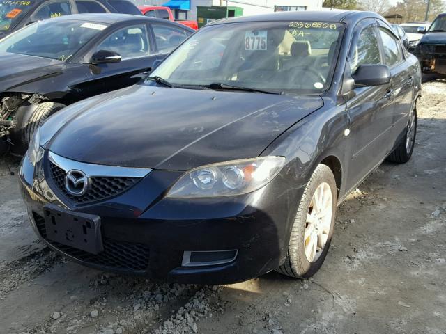 JM1BK12G881838382 - 2008 MAZDA 3 I GRAY photo 2