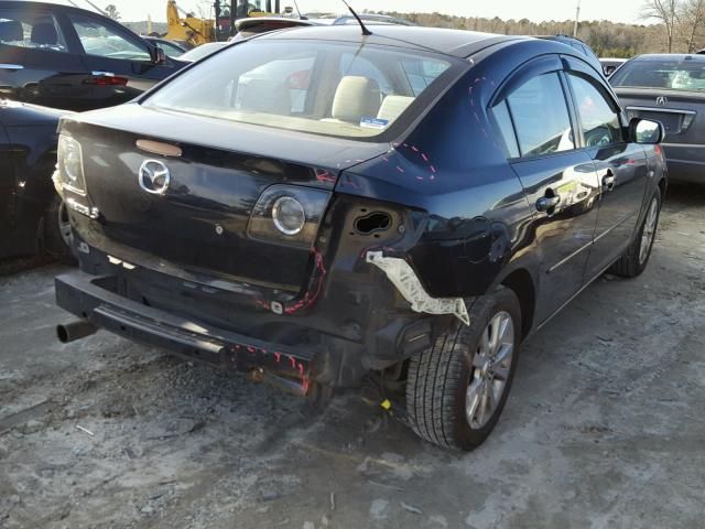 JM1BK12G881838382 - 2008 MAZDA 3 I GRAY photo 4