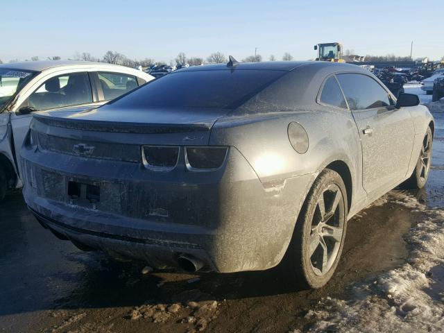 2G1FS1EW2A9181738 - 2010 CHEVROLET CAMARO SS BLACK photo 4