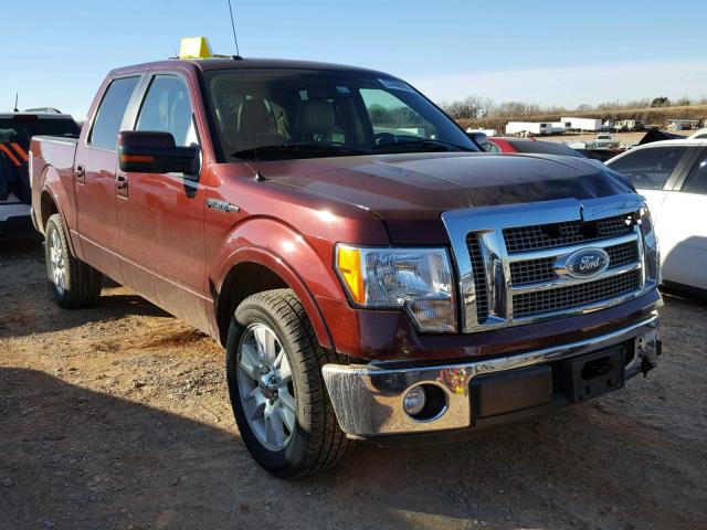 1FTFW1CV8AFD95565 - 2010 FORD F150 SUPER MAROON photo 1