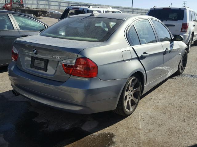 WBAVB33506KR78128 - 2006 BMW 330 I BLUE photo 4