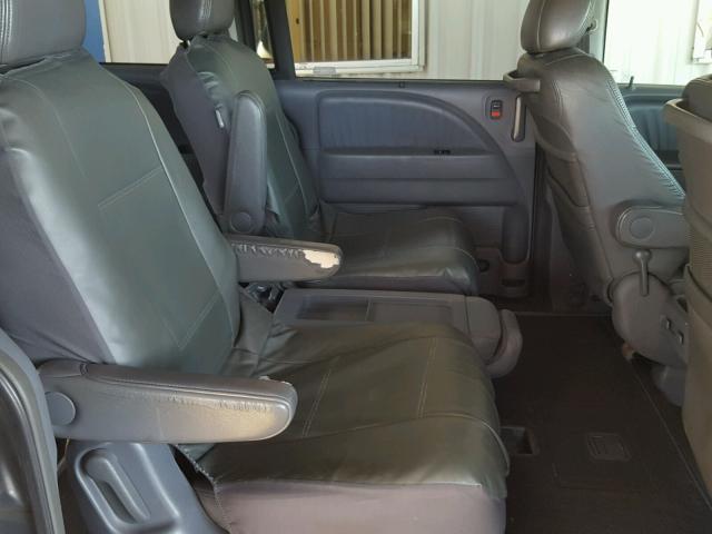 5FNRL38636B098377 - 2006 HONDA ODYSSEY EX GRAY photo 6