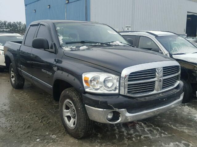 1D7HU18217S123670 - 2007 DODGE RAM 1500 S BLACK photo 1