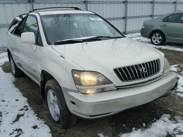 JT6HF10U8Y0165002 - 2000 LEXUS RX 300 WHITE photo 1