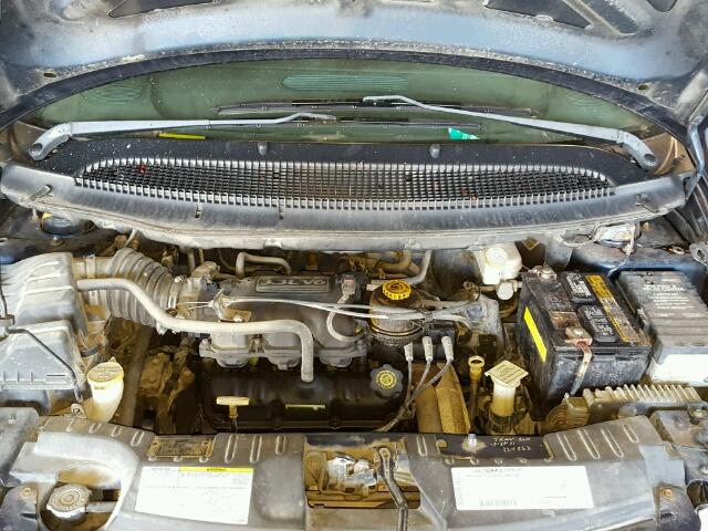 1D4GP24373B195486 - 2003 DODGE GRAND CARA BLUE photo 7