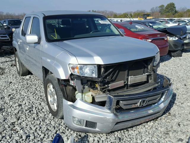 5FPYK1F49AB002496 - 2010 HONDA RIDGELINE SILVER photo 1