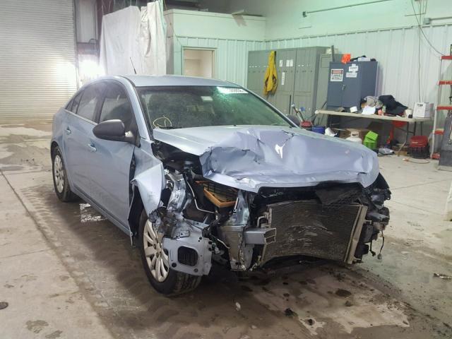 1G1PC5SH4B7104712 - 2011 CHEVROLET CRUZE LS BLUE photo 1