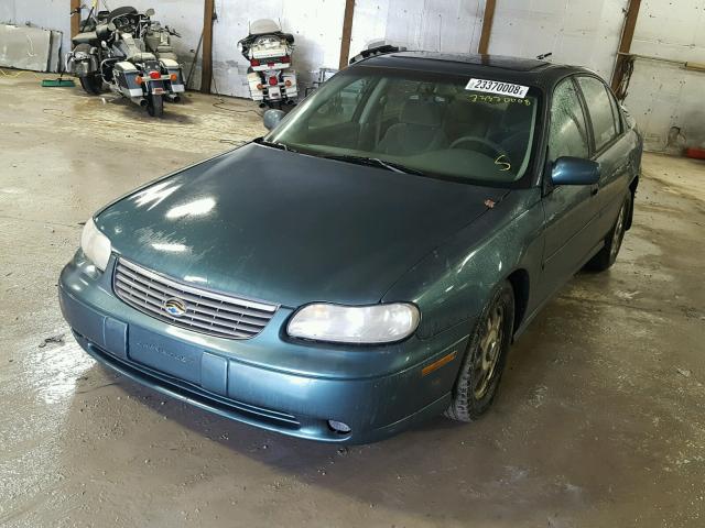 1G1NE52M6WY141579 - 1998 CHEVROLET MALIBU LS GREEN photo 2