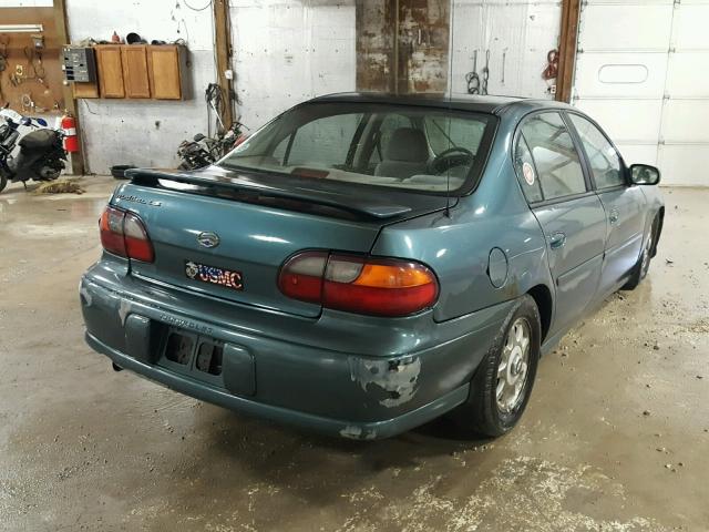 1G1NE52M6WY141579 - 1998 CHEVROLET MALIBU LS GREEN photo 4