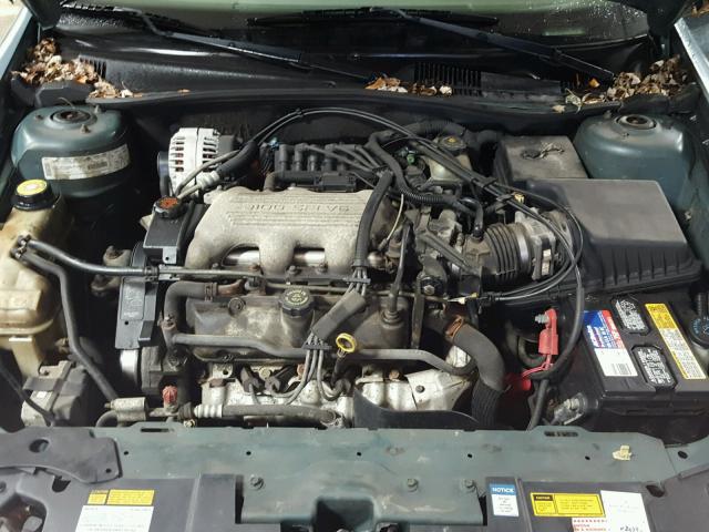 1G1NE52M6WY141579 - 1998 CHEVROLET MALIBU LS GREEN photo 7