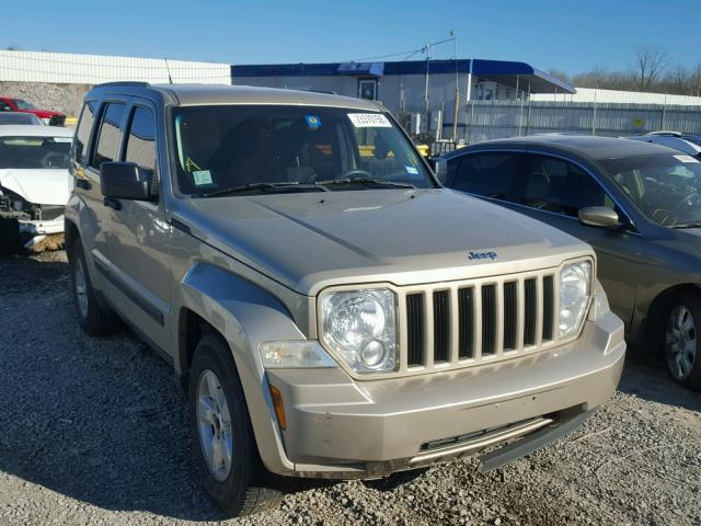 1J4PP2GK4BW551474 - 2011 JEEP LIBERTY SP BEIGE photo 1