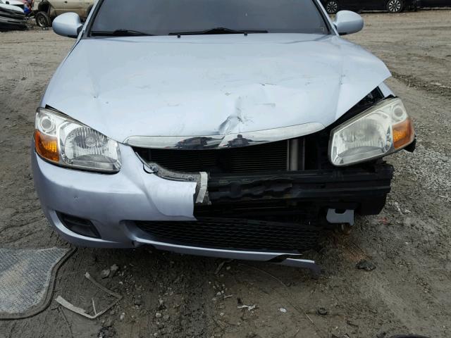 KNAFE121885573909 - 2008 KIA SPECTRA EX BLUE photo 9