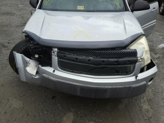 2CNDL73F556155770 - 2005 CHEVROLET EQUINOX LT SILVER photo 7