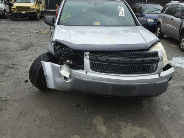 2CNDL73F556155770 - 2005 CHEVROLET EQUINOX LT SILVER photo 9