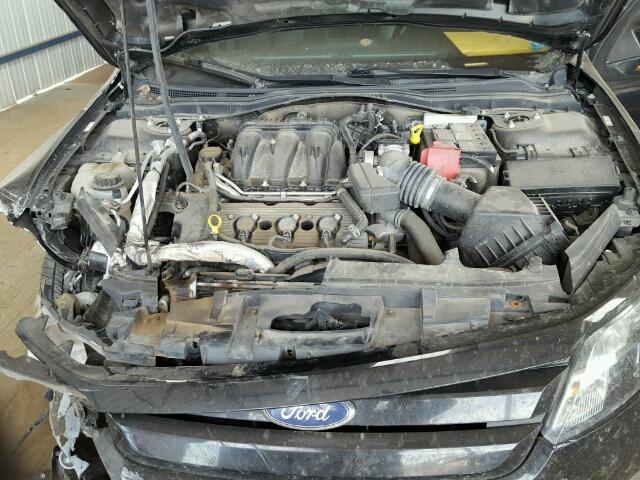 3FAHP0JG4BR285417 - 2011 FORD FUSION SEL BLACK photo 7