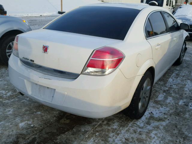 1G8ZS57B59F101500 - 2009 SATURN AURA XE WHITE photo 4