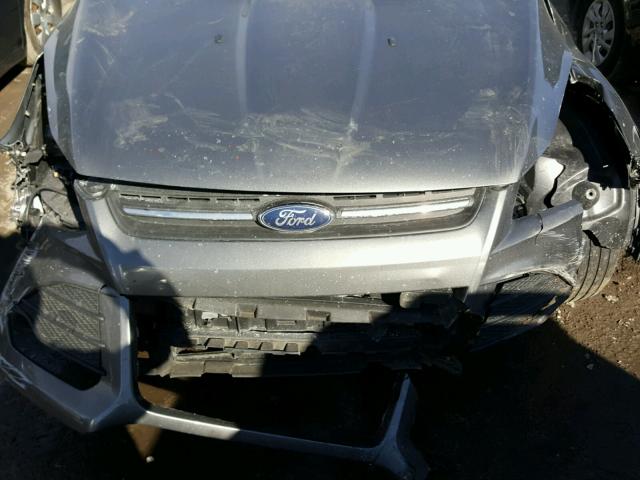 1FMCU0GX0EUC42576 - 2014 FORD ESCAPE SE GRAY photo 7