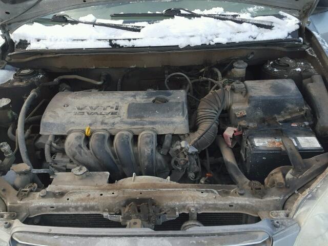 2T1BR32E13C733225 - 2003 TOYOTA COROLLA CE GRAY photo 7