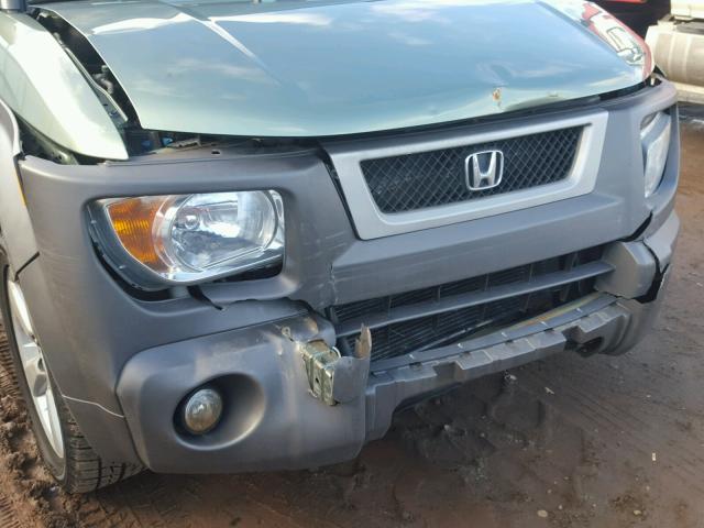 5J6YH28513L045582 - 2003 HONDA ELEMENT EX GREEN photo 9