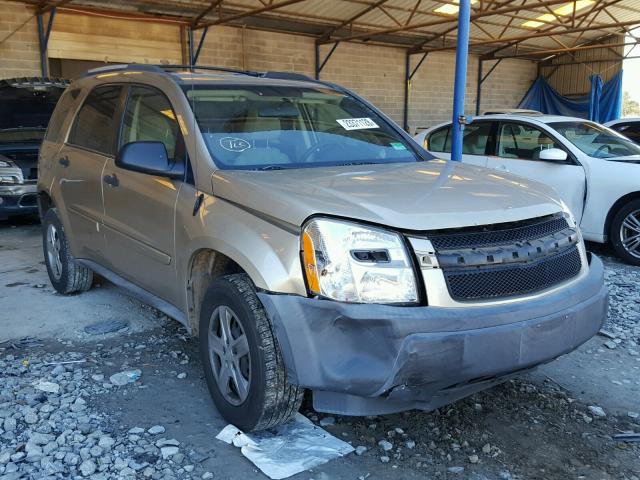 2CNDL13F656145245 - 2005 CHEVROLET EQUINOX LS TAN photo 1