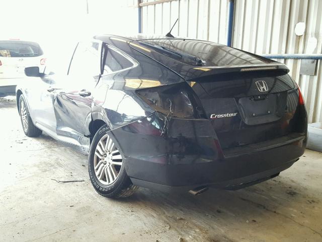 5J6TF3H53CL004439 - 2012 HONDA CROSSTOUR BLACK photo 3