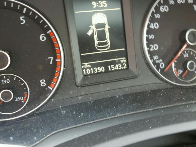 WVWBA7AH0BV002033 - 2011 VOLKSWAGEN EOS KOMFOR 黑色 照片 8