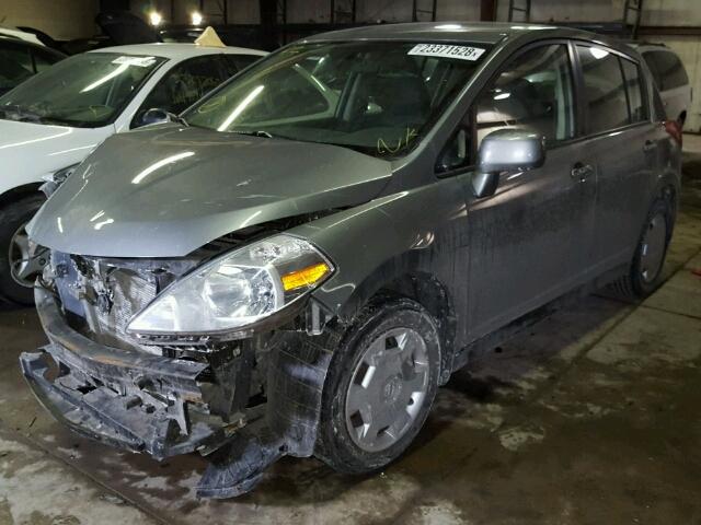 3N1BC13EX9L354155 - 2009 NISSAN VERSA S CHARCOAL photo 2