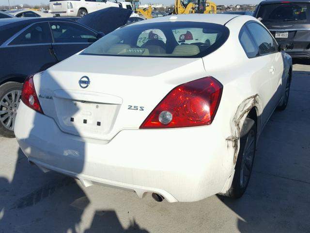 1N4AL2EP3BC106480 - 2011 NISSAN ALTIMA S WHITE photo 4