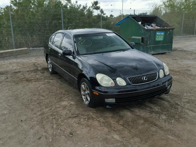 JT8BD69S820157586 - 2002 LEXUS GS 300 BLACK photo 1