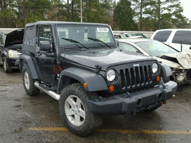 1J4FA24148L501564 - 2008 JEEP WRANGLER X BLACK photo 1