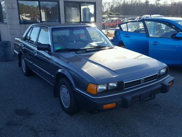 1HGAD5435FA090051 - 1985 HONDA ACCORD 180 GRAY photo 1