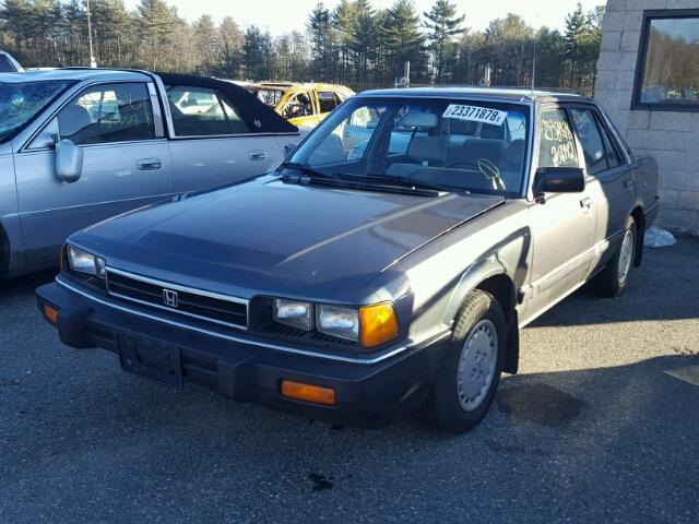 1HGAD5435FA090051 - 1985 HONDA ACCORD 180 GRAY photo 2