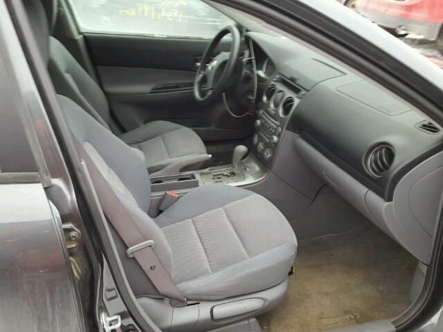 1YVFP80C855M65323 - 2005 MAZDA 6 I GRAY photo 5