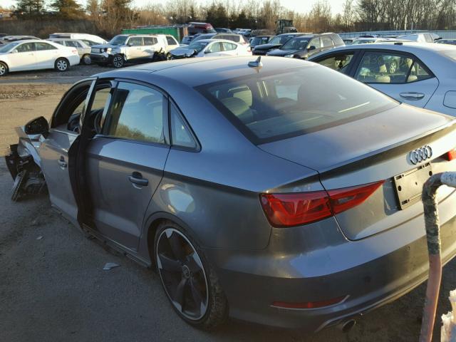 WAUB8GFF3G1091613 - 2016 AUDI A3 PREMIUM GRAY photo 3