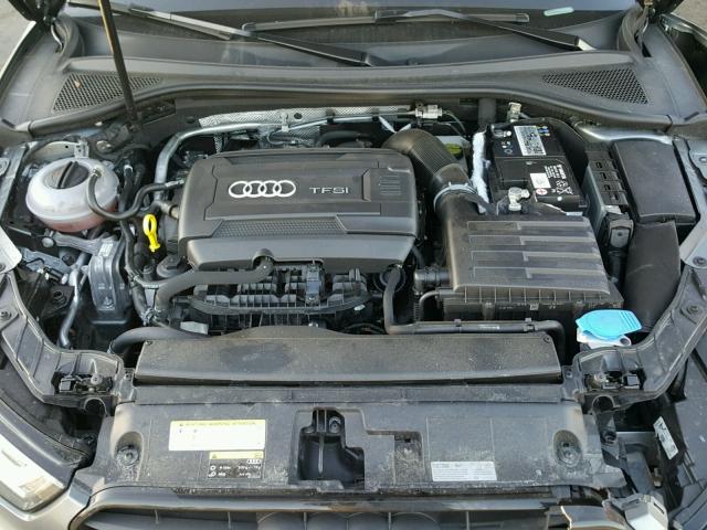 WAUB8GFF3G1091613 - 2016 AUDI A3 PREMIUM GRAY photo 7