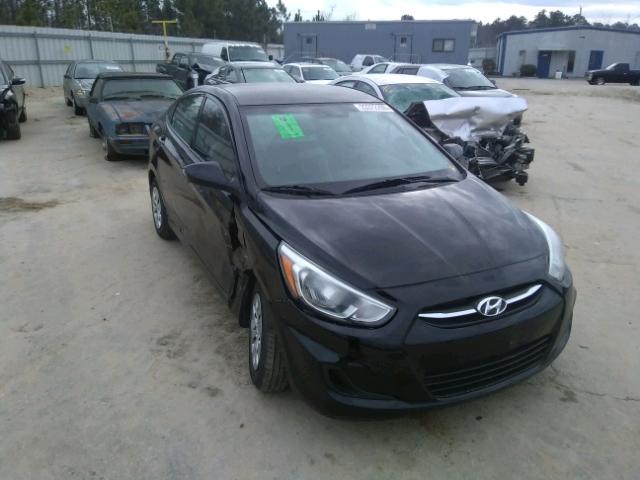 KMHCT4AE6GU020452 - 2016 HYUNDAI ACCENT SE BLACK photo 1