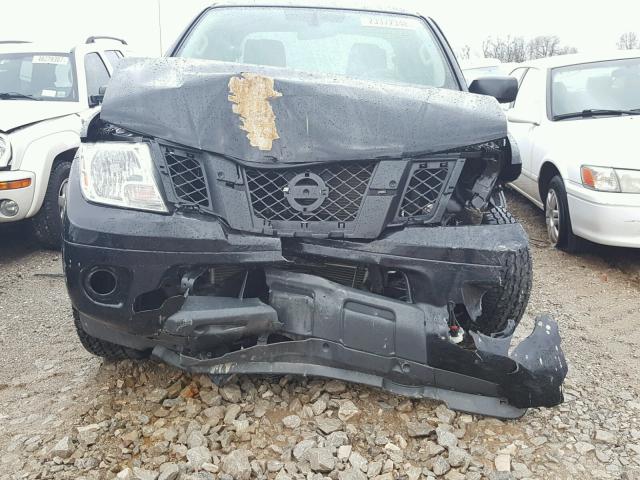 1N6AD0EV1CC465688 - 2012 NISSAN FRONTIER S BLACK photo 9