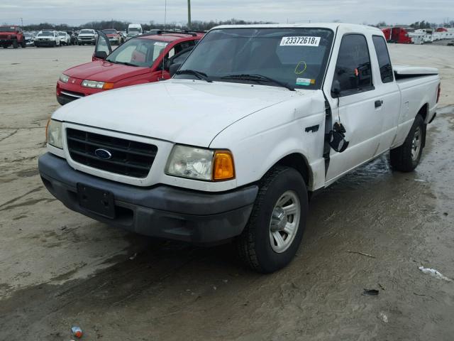 1FTYR14VX3PA96445 - 2003 FORD RANGER SUP WHITE photo 2