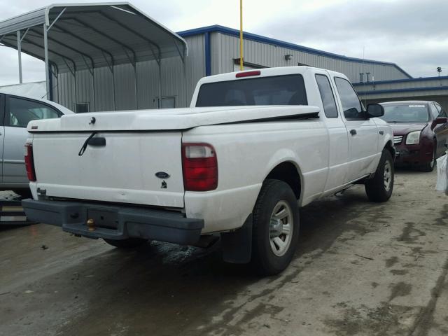 1FTYR14VX3PA96445 - 2003 FORD RANGER SUP WHITE photo 4