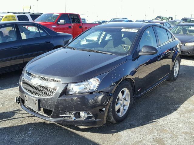 1G1PC5SB1D7151405 - 2013 CHEVROLET CRUZE LT BLUE photo 2