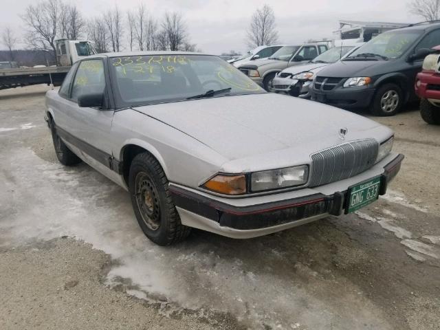 2G4WB14T5L1425474 - 1990 BUICK REGAL CUST SILVER photo 1