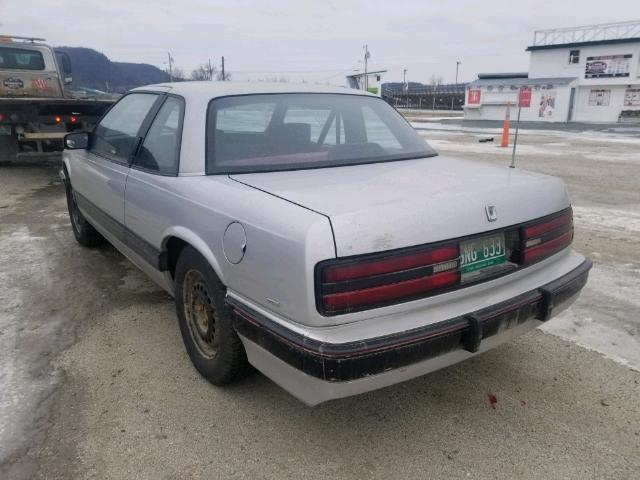 2G4WB14T5L1425474 - 1990 BUICK REGAL CUST SILVER photo 3