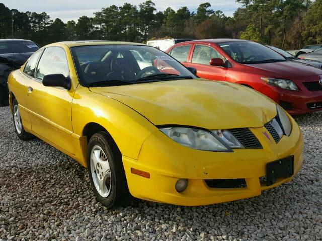 1G2JB12F747264534 - 2004 PONTIAC SUNFIRE YELLOW photo 1