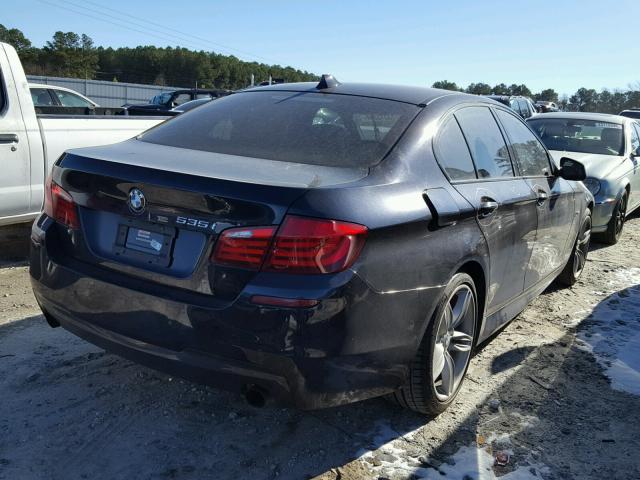 WBAFR7C53BC800435 - 2011 BMW 535 I BLACK photo 4